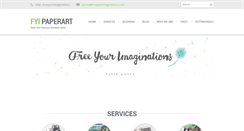 Desktop Screenshot of freeyourimaginations.com
